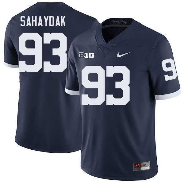 Sander Sahaydak Penn State Jersey,PSU Nittany Lions #93 Sander Sahaydak Football Uniforms-Retro